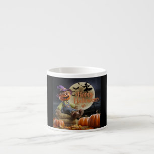 Creepy Scarecrow Halloween Mug