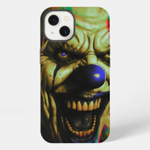 Creepy scary evil clown iPhone 13 case