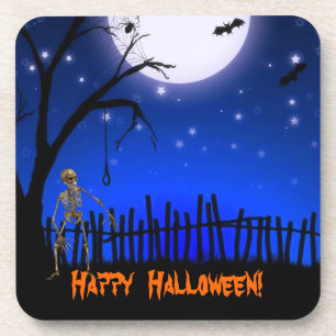 Creepy & Scary Halloween Party Coaster