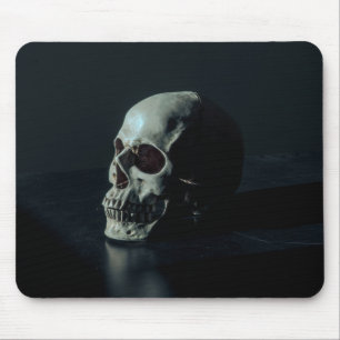 Creepy Scary Skull Mouse Mat