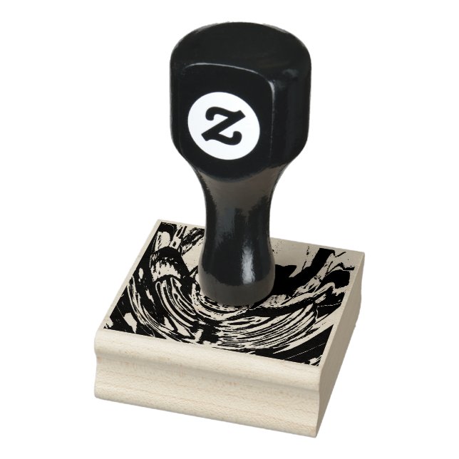 Creepy Skeleton Rubber Stamp (Stamp)