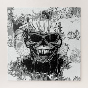 Creepy Skull Artwork  Jigsaw Puzzle