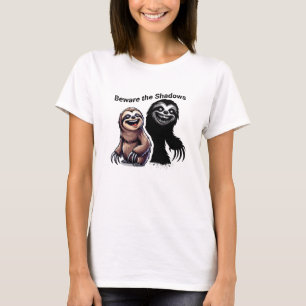 Creepy Sloth Halloween T-Shirt – Cute and Spooky S