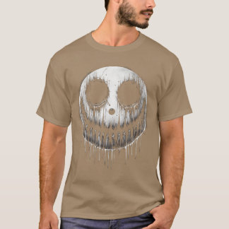 Creepy Smile Face Horror Movie Lover girl T-Shirt