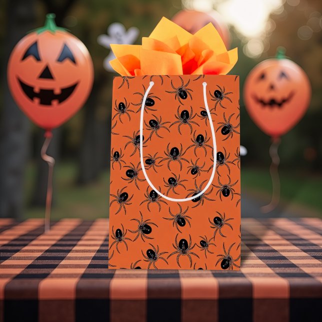 Creepy Spiders Medium Gift Bag (Creator Uploaded)