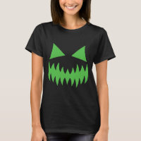 Creepy Spooky Fun Pumpkin Jack O Lantern Face