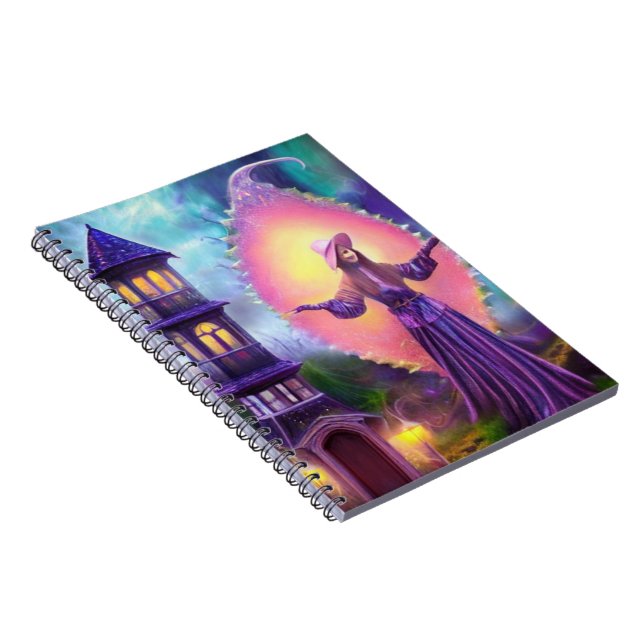  Creepy Spooky House & The Witch Notebook (Right Side)