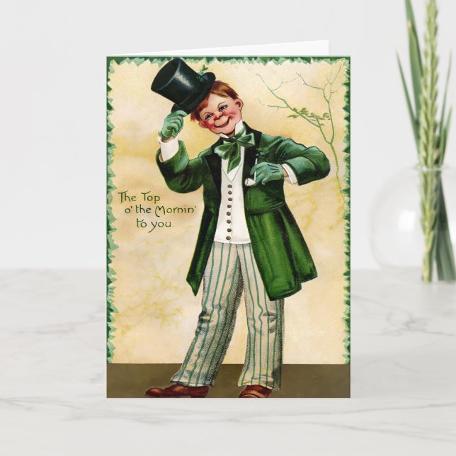 Creepy St. Patrick's Day Card (Front)
