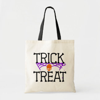 Creepy Trick or Treat Halloween Tote Bag