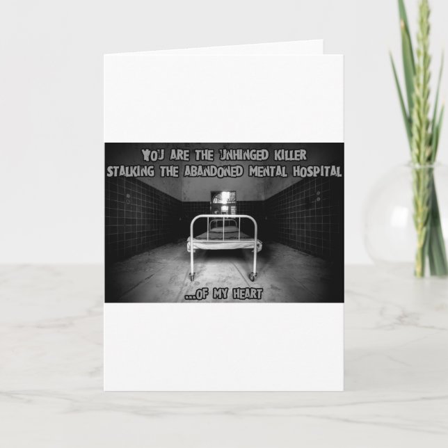 Creepy Valentine Holiday Card (Front)