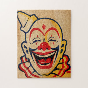 Creepy Vintage Clown 11 Puzzle