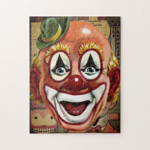 Creepy Vintage Clown 12 Puzzle