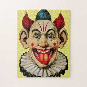 Creepy Vintage Clown 1 Puzzle