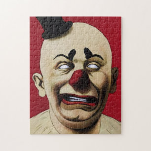 Creepy Vintage Clown 9 Puzzle