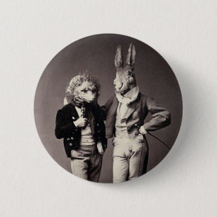 Creepy Vintage Costumes 6 Cm Round Badge