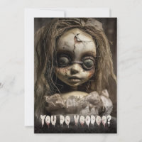 Creepy Voodoo Doll Adult Halloween Party