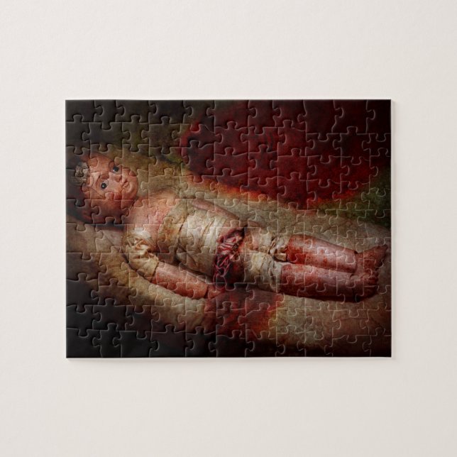 Creepy - Weird - No one ever suspected Jigsaw Puzzle (Horizontal)