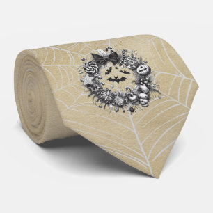Creepy Wreath Tie