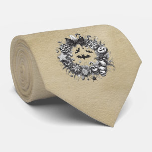 Creepy Wreath Tie