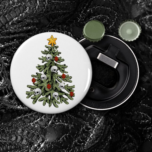 Creepy XMAS | A Very Gothic Christmas Tree Grunge Bottle Opener (Creator Uploaded)