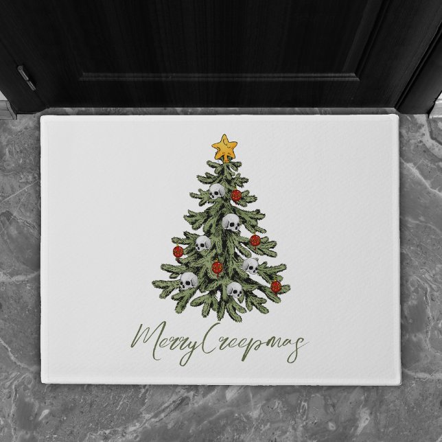 Creepy XMAS | A Very Gothic Christmas Tree Grunge Doormat (Creator Uploaded)
