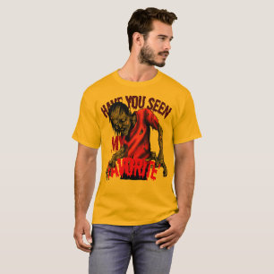 Creepy Zombie Horror Art Shirt