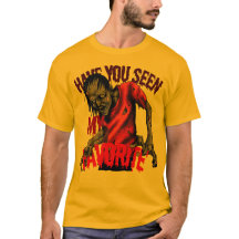 Creepy Zombie Horror Art Shirt