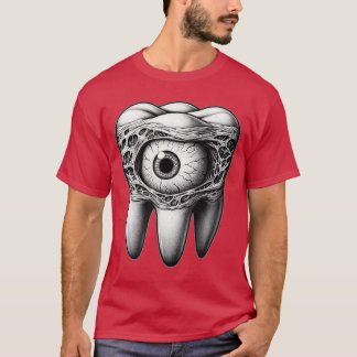 Creepyooth Eyeball Surreal Horror Weirdcore Punk G T-Shirt