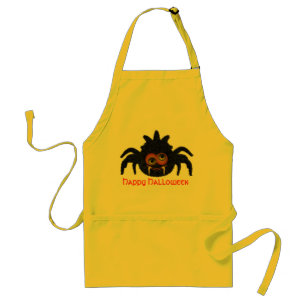 CREEPYSPIDERY HALLOWEEN APRON