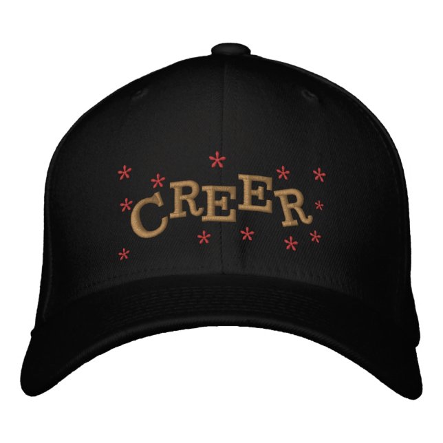CREER,BELIEVE EMBROIDERED HAT (Front)