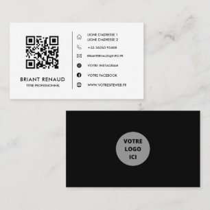 Créez votre propre carte de visite à code QR Business Card