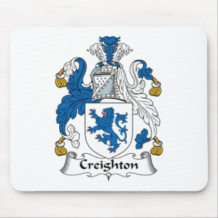 Creighton Family Crest Mouse Mat