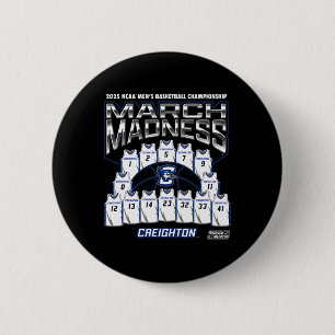 Creighton March Madness 2025 Men's Sketll Nil  6 Cm Round Badge