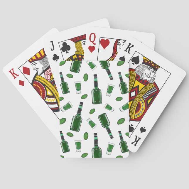 Creme de Menthe Playing Cards (Back)