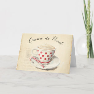 Creme de Noel Holiday Card
