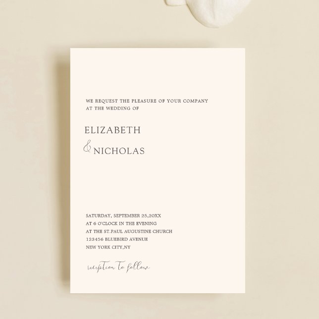 creme digital wedding invitations uk template (Creator Uploaded)