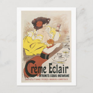 Creme Eclair Entremets Exquis Instante Ad Postcard