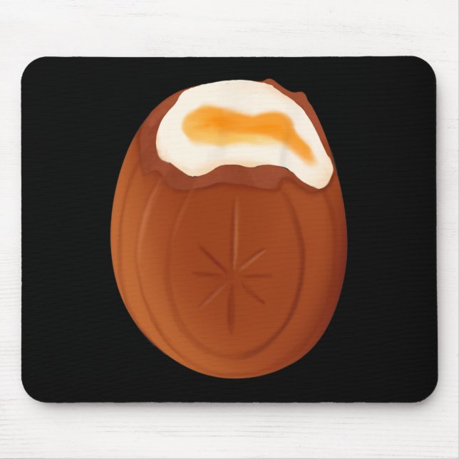 Creme Egg Chocolate Easter Quirky Weird Funny  Mouse Mat (Front)