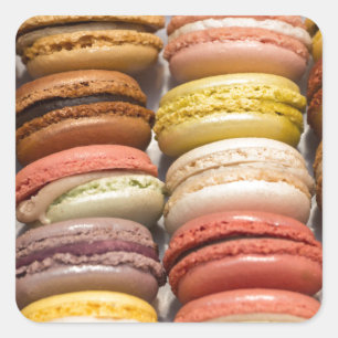 Crème Filled Cookies Square Sticker