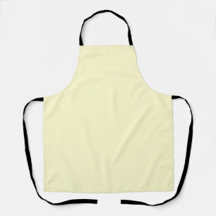 Creme White Red Apron for Stylish Cooking