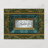 Crémieux Coy Table Number Card