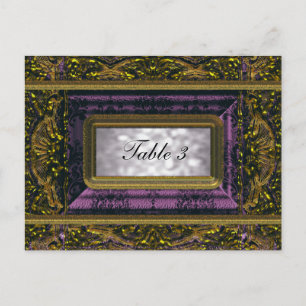 Crémieux Victoria Table Number Card