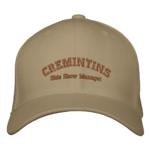 CREMINTINS Side Show Manager- baseball cap