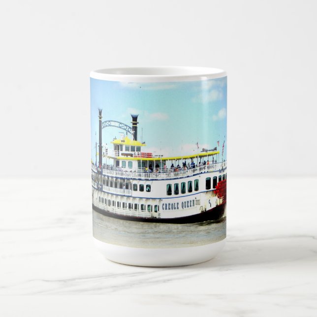 Creol Queen Steamboat  New Orleans  Mug (Center)