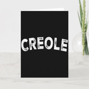 Creole card