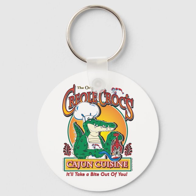 CREOLE-CROC KEY RING (Front)