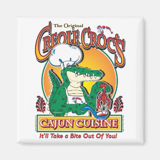 CREOLE CROC MAGNET