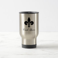 Creole Queen Fleur De Lis Travel Mug
