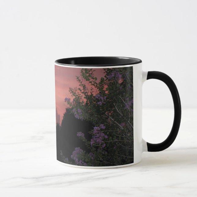 Crepe Myrtle and Sunset Mug (Right)