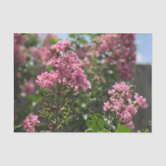 Crepe Myrtle blossom tissue paper